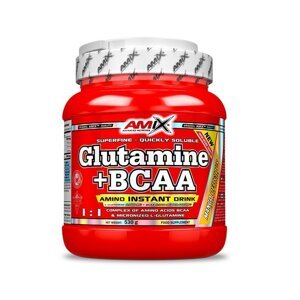 AMIX L-Glutamine + BCAA - powder, Mango, 530g