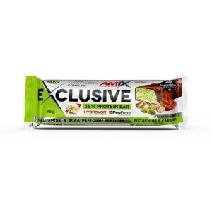 AMIX Exclusive Protein Bar, Pistachios Caramel, 85g