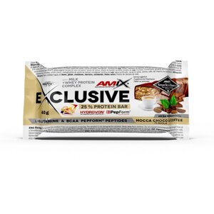 AMIX Exclusive Protein Bar, Mocca-Choco-Coffee, 40g