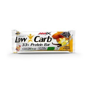 AMIX Low-Carb 33% Protein Bar, Vanilla-Almond, 60g