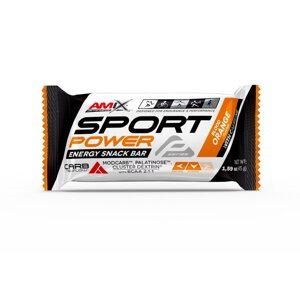 AMIX Sport Power Energy Snack Bar s kofeinem, Blood Orange, 45g