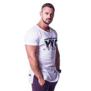 Nebbia Athletic Logo Triko 730, XXL, bílá