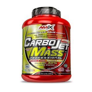 AMIX CarboJet Mass Pro 30, Strawberry-Banana, 1800g