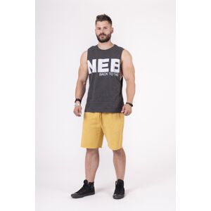 Nebbia Back To The Hardcore tank top 144, XL, šedá