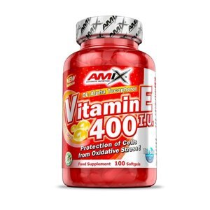 AMIX Vitamin E 400 IU, 100softgels