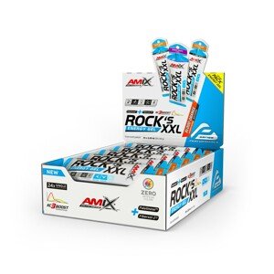 AMIX Rock's Energy Gel XXL with Caffeine, Blood Orange, 24x65g