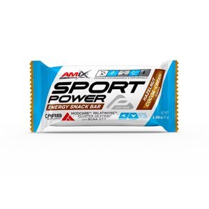 AMIX Sport Power Energy Snack Bar, Hazelnut Chocolate, 45g