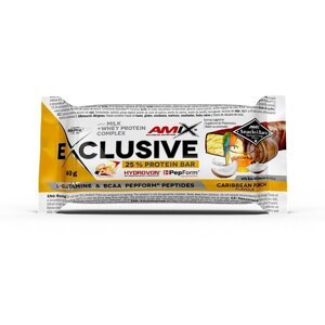 AMIX Exclusive Protein Bar, Carribean Punch, 40g