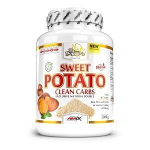 AMIX Mr. Popper´s Sweet Potato Clean Carbs, White Chocolate, 1000g