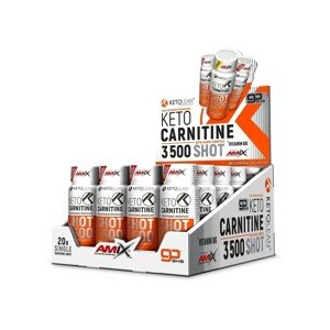 AMIX KetoLean Keto goBHB + Carnitine Shot, Orange, 20x60ml