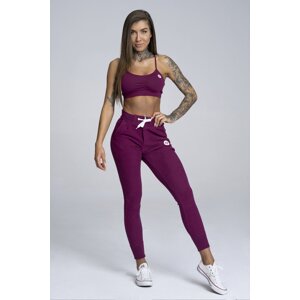 Gym Glamour Tepláky Boyfriend Blueberry, S, blueberry