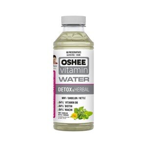 Oshee OSHEE Vitamin H2O Herbal, Máta, 555ml