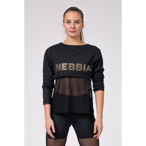 Nebbia Intense Mesh tričko 805, XS