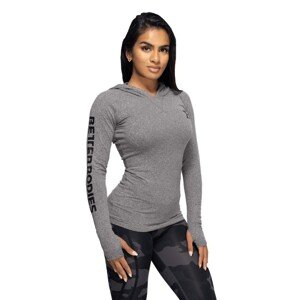 Better Bodies Better Bodies Performance Long Sleeve Hood, XS, šedá