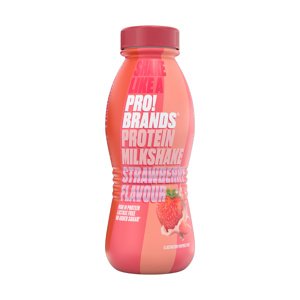 Pro!Brands Protein MilkShake - Strawberry, Strawberry, 310ml
