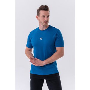 Nebbia Klasické tričko “Reset” 327, M, modrá