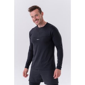 Nebbia Funkční tričko s dlouhým rukávem “Layer Up” 329, XL, černá