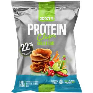 Enjoy Chips JOXTY proteinové smažené chipsy 22% Chilli a limetka 50g, 50g
